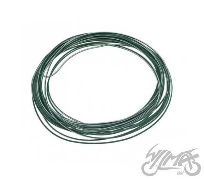 Przewód instalacji 0,5 mm² zielony/biały 10 metrów — ujęcie 1