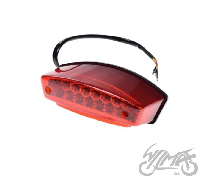 Lampa tylna LED ATV, czerwony klosz — AM9937 — ujęcie 1