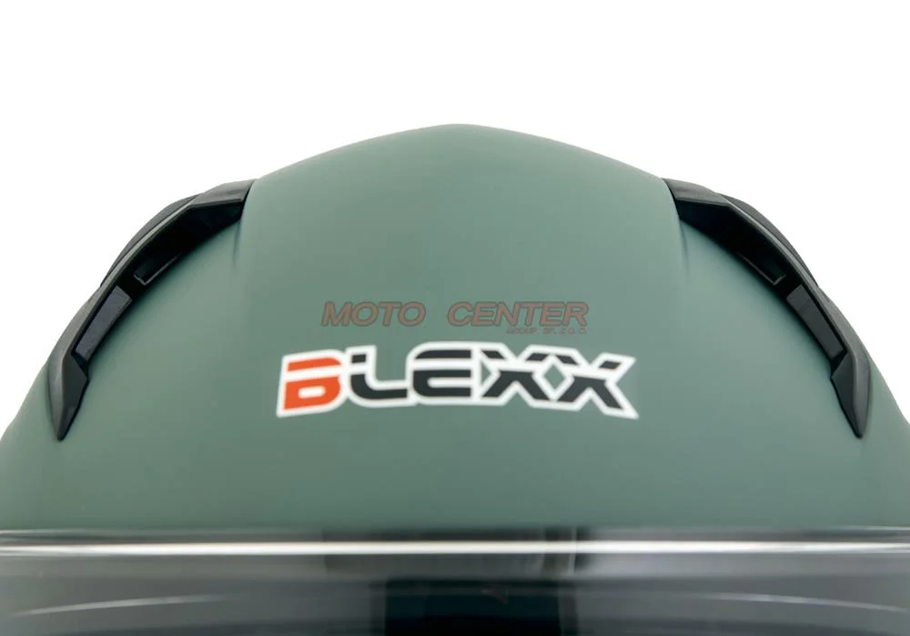 Kask zamknięty z blendą BLEXX YA-910 khaki mat M ECER22.06 — ujęcie 6