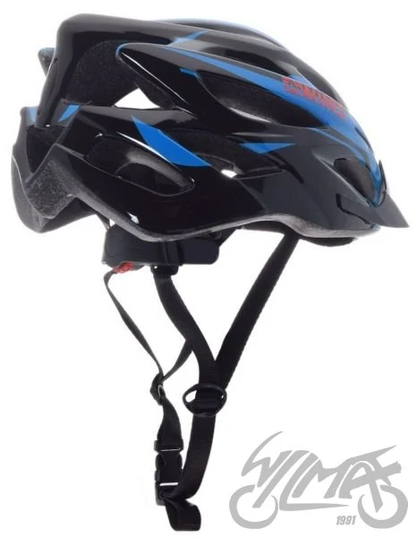 Kask rowerowy Awina by MOON MTB L niebiesko/czarny — MV50 — ujęcie 2