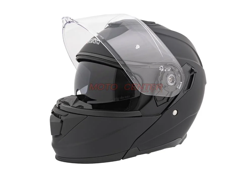 Kask motocyklowy szczękowy BLEXX FF935 czarny mat M ECER22.06 — ujęcie 3