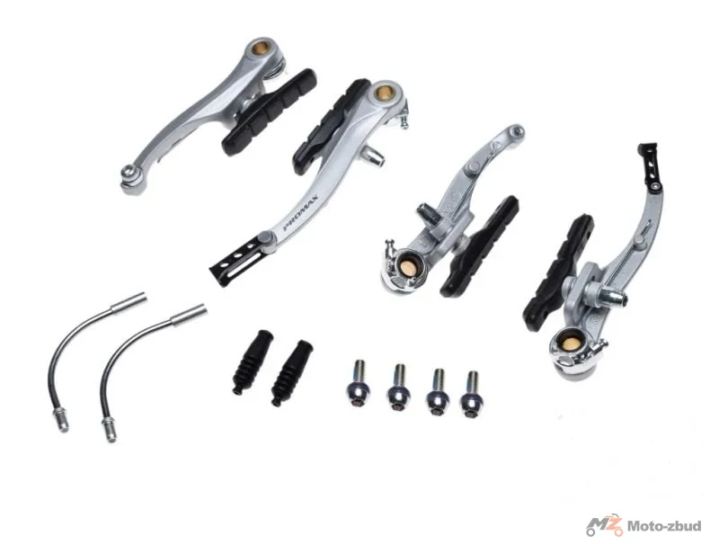 Szczęka hamulca rowerowa v-brake Promax srebrna