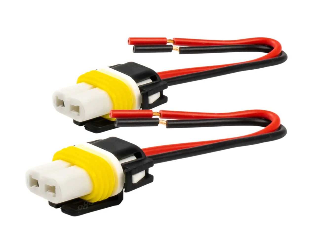 Złącze elektryczne / gniazdo do żarówki H8 H9 H11 proste (ceramiczne) 2szt. — ujęcie 3