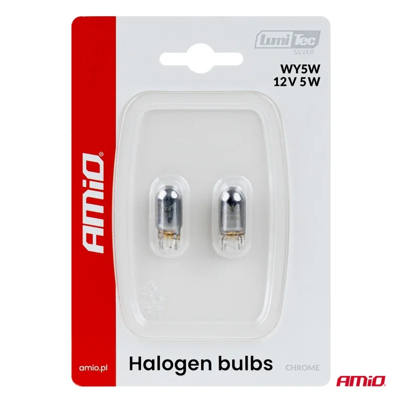 Żarówki halogenowe WY5W 12V5W LumiTec chrom 2szt. — ujęcie 5