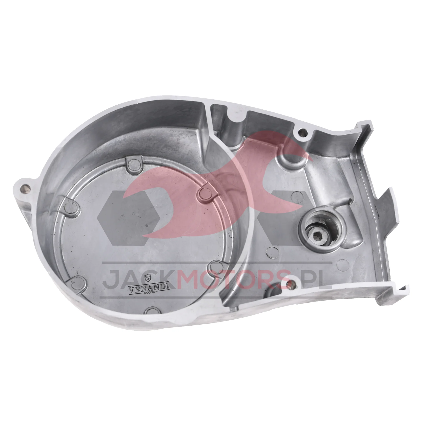 Pokrywa silnika prawa Simson S50 aluminium Venandi — ujęcie 3