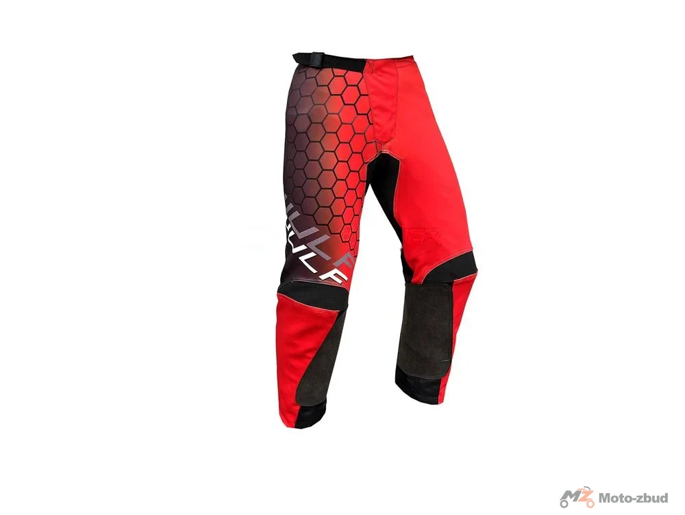 Spodnie crossowe Wulf Adult Race Pants NEW Red r.40 — ujęcie 1