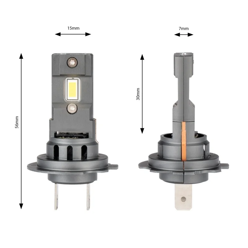 Żarówki samochodowe H7 LED X4 Aviator 6500K AMIO — ujęcie 4
