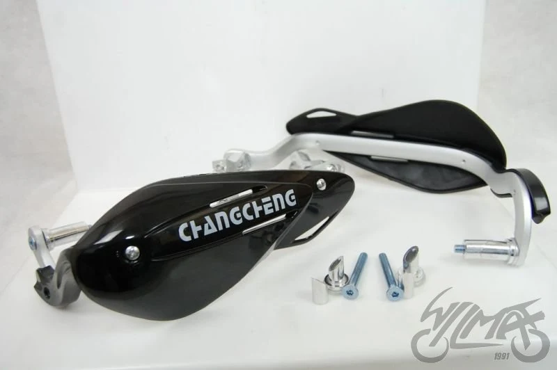 Osłony dłoni enduro CC-PC-354 — czarne, para — ujęcie 1