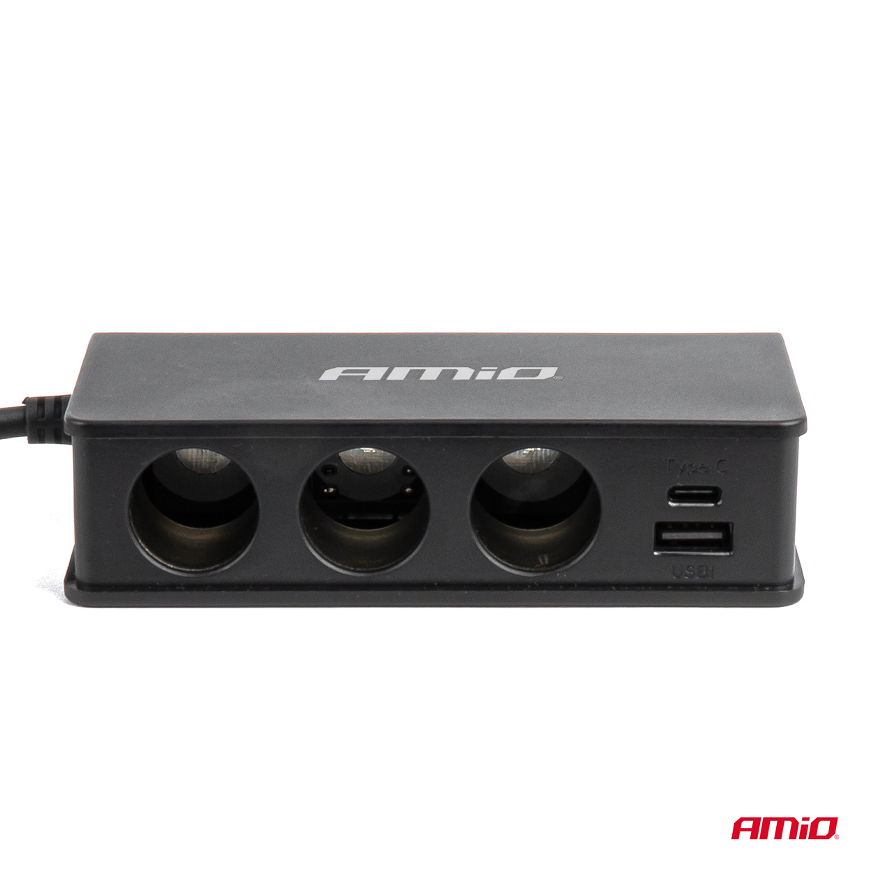 Rozdzielacz gniazda zapalniczki z ładowarką 3xUSB-A USB-C QC 3.0 PD 3.0. 148 W — ujęcie 8