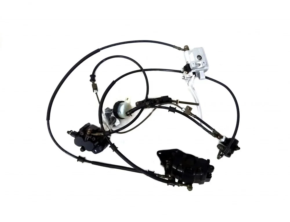 Junak M12 układ hamulca hydraulicznego "cbs" kpl.