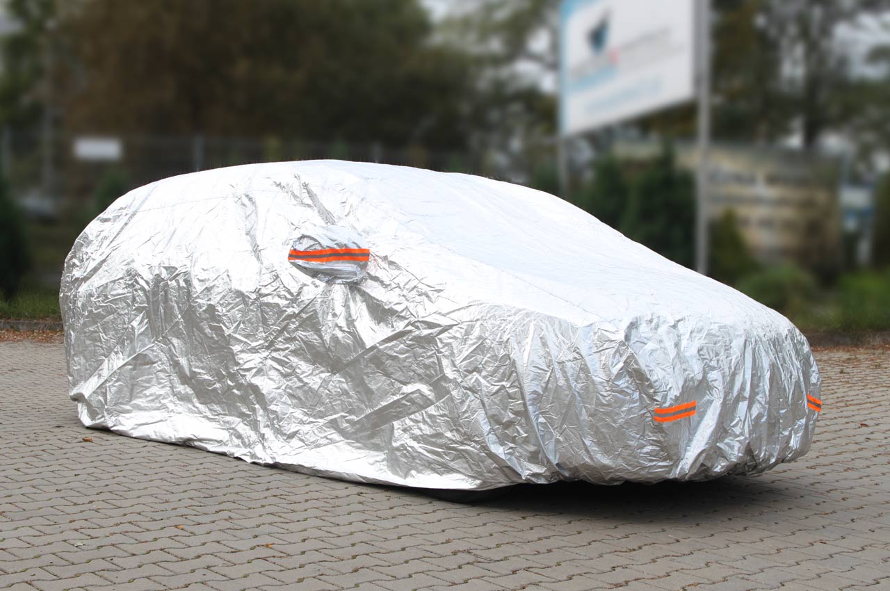 Plandeka pokrowiec na samochód SUV VAN - rozmiar XL — ujęcie 3