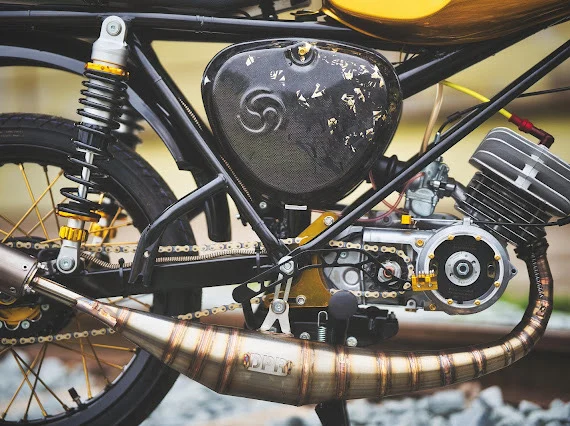 Tłumik Simson sport 60-85 cm³ DPR Performance · real carbon Evo (VM7450) — ujęcie 17