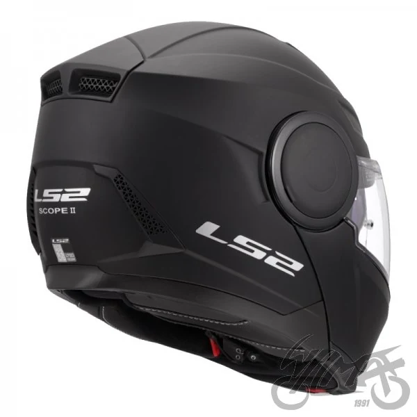 Kask szczękowy LS2 FF902 Scope II Solid Matt Black — L — ujęcie 5