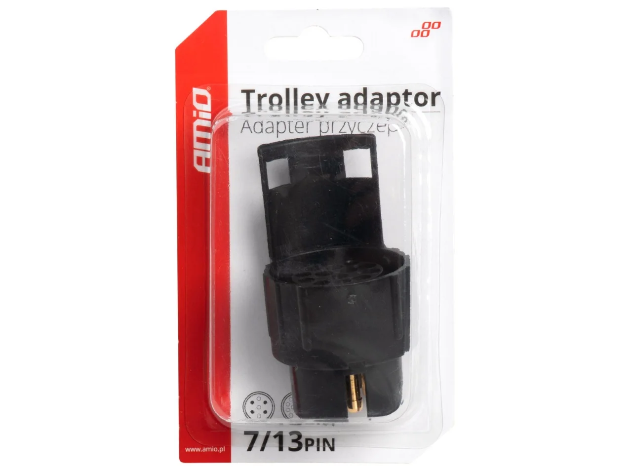 Przejściówka adapter redukcja gniazda 7/13 PIN — ujęcie 2