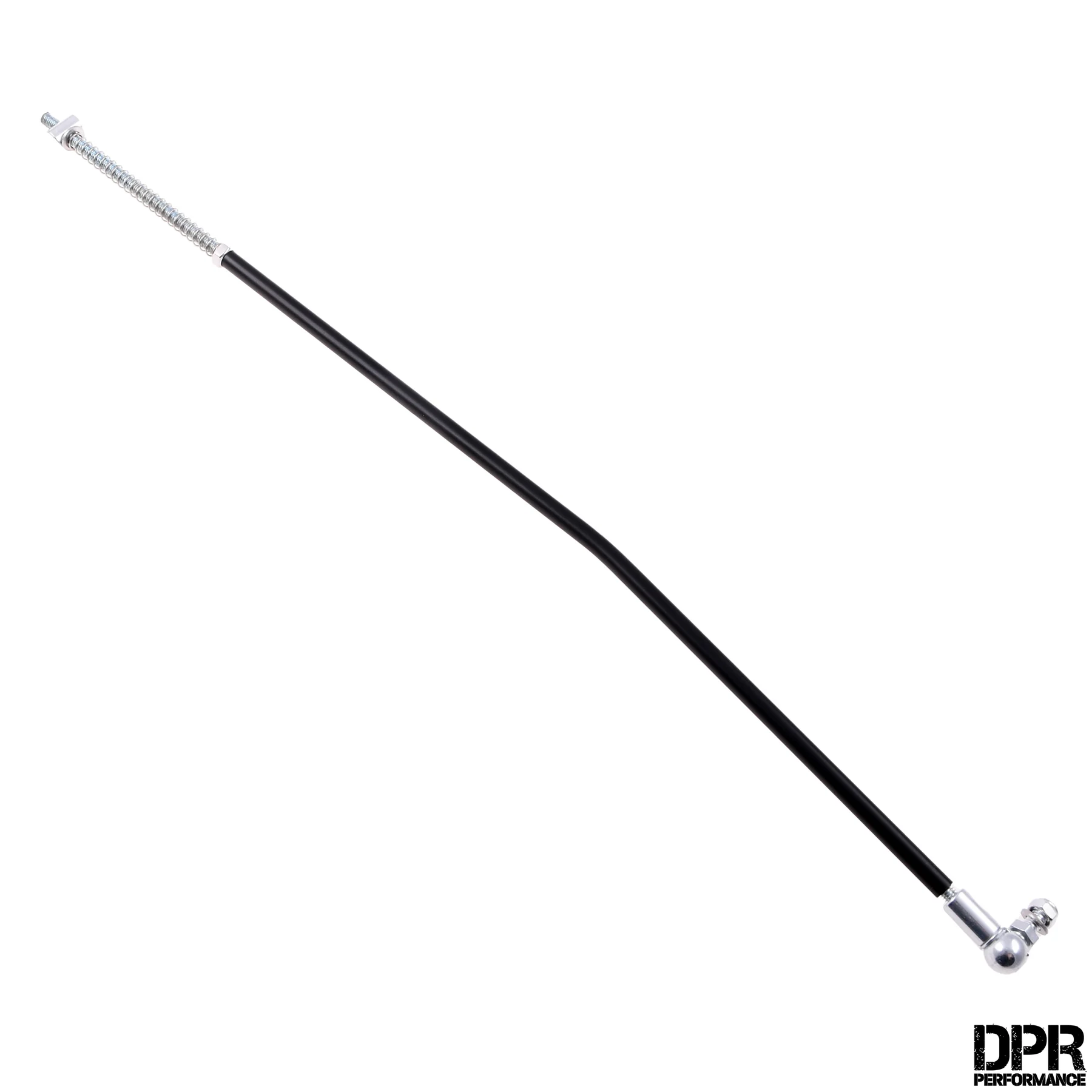 Pręt cięgno hamulca tył Simson 485 mm czarny CNC racing DPR Performance — ujęcie 1
