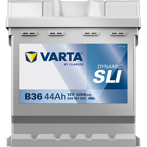 Akumulator 44 Ah 420A 175×175×190/P+ Varta 544401042K262 — ujęcie 3