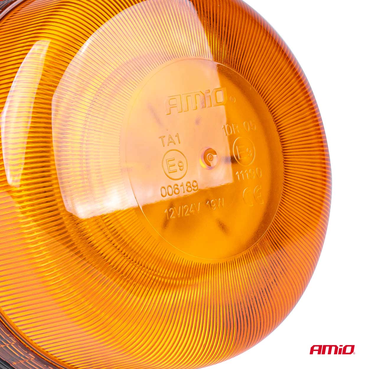 Lampa ostrzegawcza błyskowa kogut 36 LED magnes R65 R10 12 V 24 V W03m — ujęcie 2