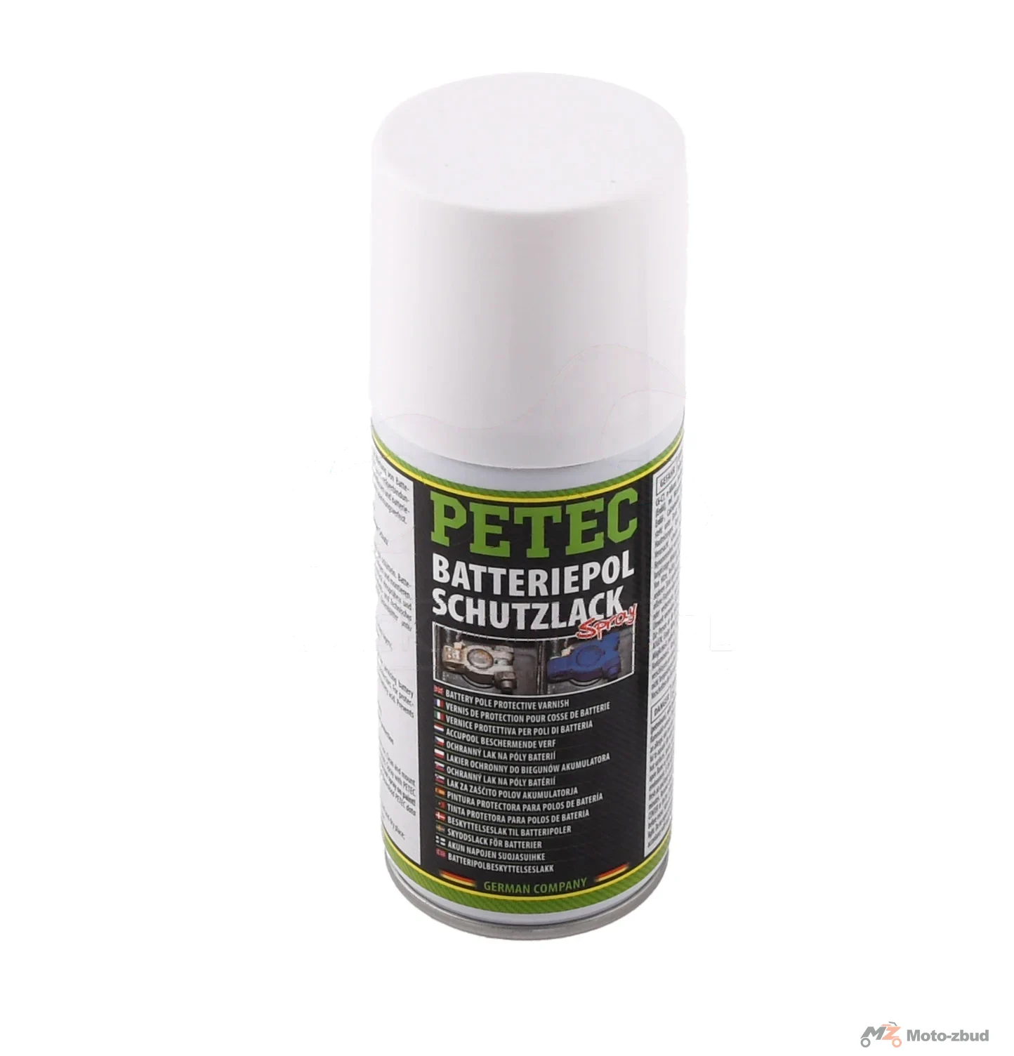 Lakier ochronny do biegunów akumulatora Petec batteriepol schutzlack spray 150 ml