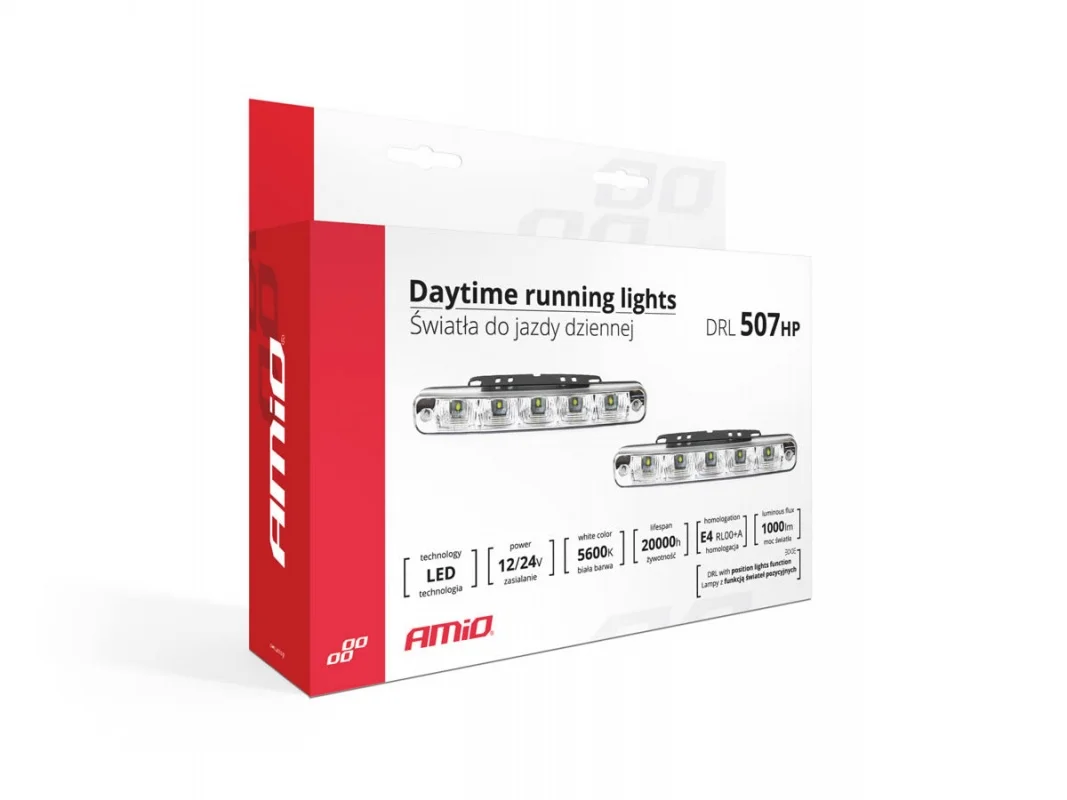 Lampy dzienne diodowe 5 HP LED AMIO by NSSC 507HP — ujęcie 4