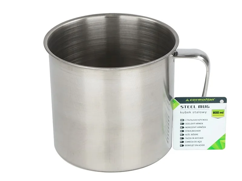 Kubek stalowy 800 ml — ujęcie 2