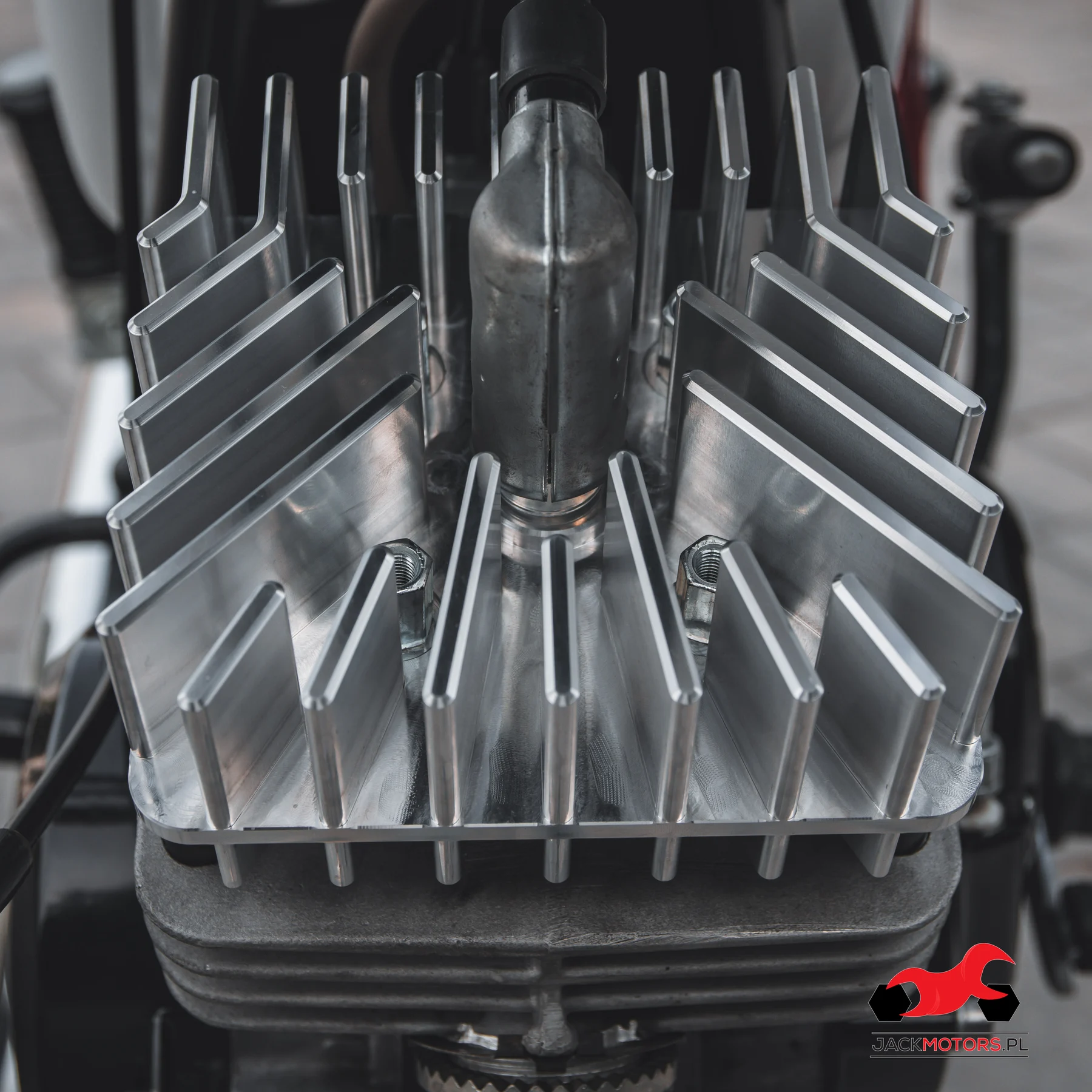 Głowica cylindra Simson S85 max cool CNC długi gwint DPR Performance — ujęcie 7