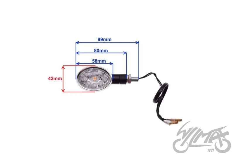 Kierunkowskazy LED 12 V AM1390 — para — ujęcie 2