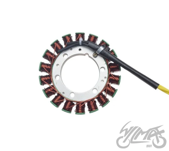 Stator 18 cewek do Suzuki VS1400GL Intruder / Boulevard S83 VS1400GLP Intruder — 1987–2004 — ujęcie 3