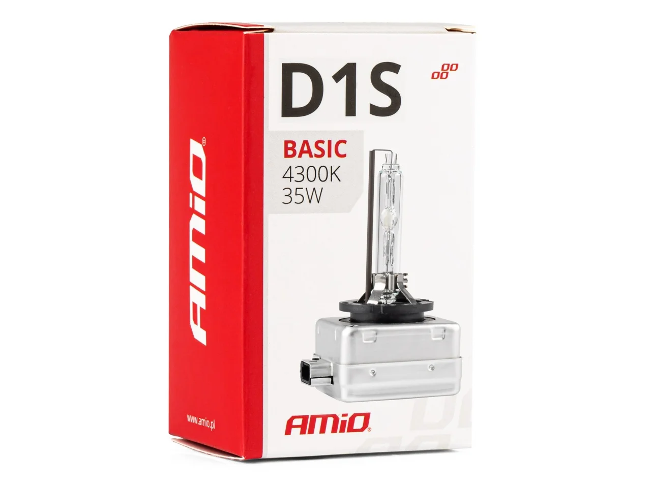 Żarnik Xenon D1S 4300K Amio BASIC — ujęcie 2