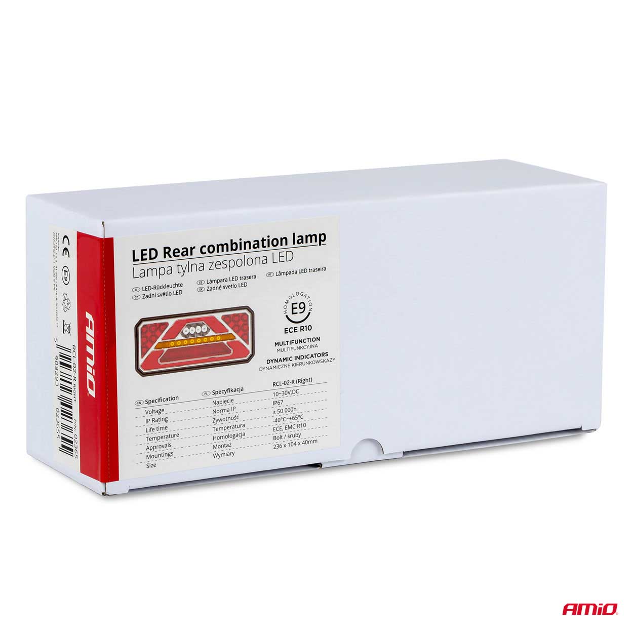 Lampa tylna zespolona LED RCL-02-R dynamiczna prawa — ujęcie 12