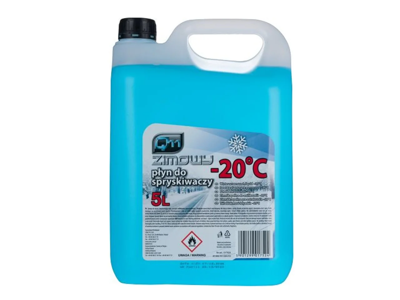Płyn do spryskiwaczy 5 l zimowy -20C