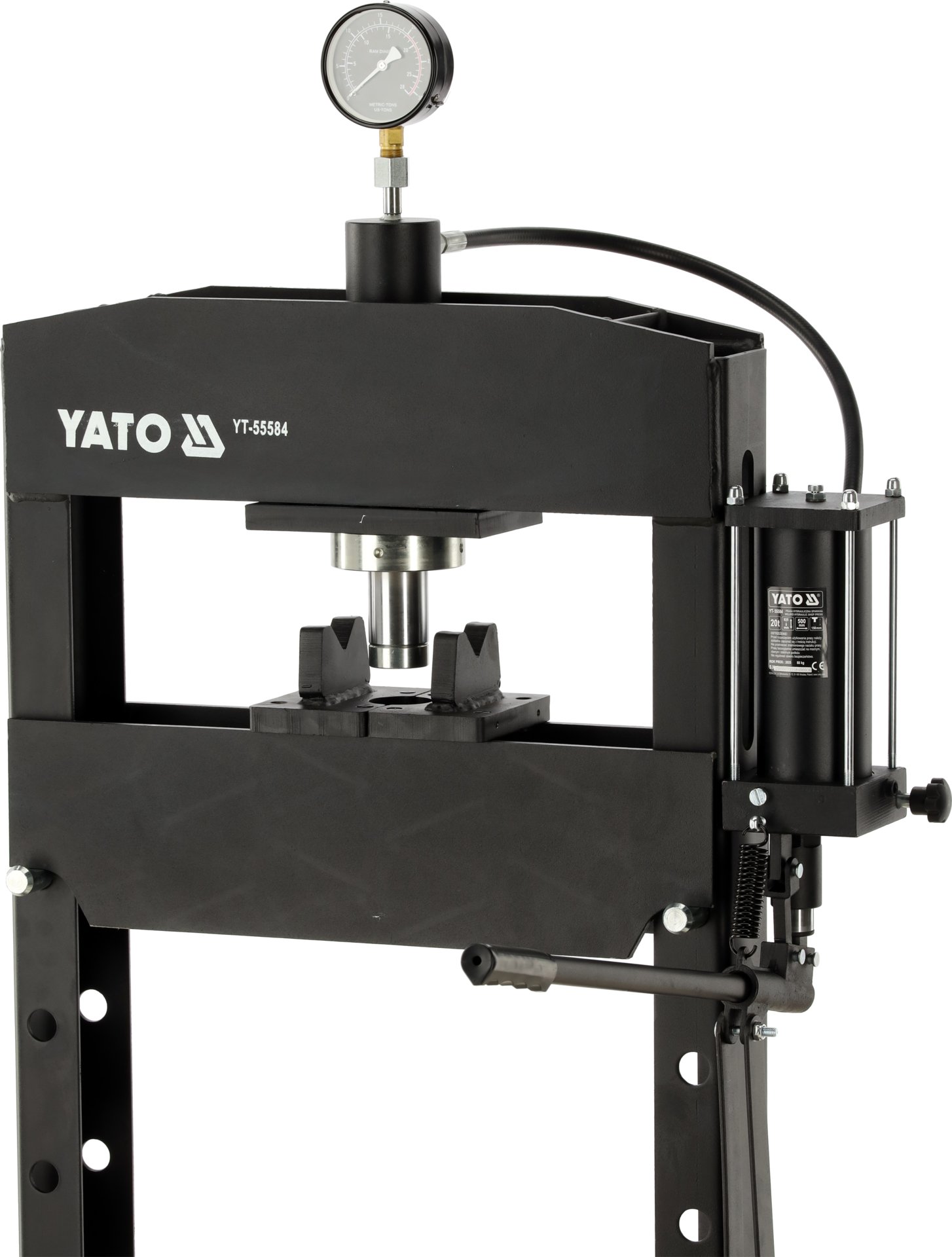 Prasa hydrauliczna 20T spawana YATO YT-55584 — ujęcie 2