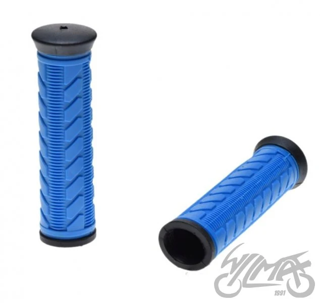 Chwyt kierownicy V-GRIP rowerowy gel niebieski — ujęcie 2
