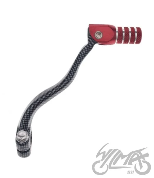 Dźwignia zmiany biegów do Hondy CRF250R czerw/carb — Honda CRF250R / Honda CRF250X — ujęcie 2