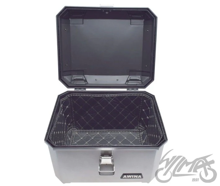 Kufer Awina 45L 43.5 × 38 × 34 srebrny nowość — ujęcie 5