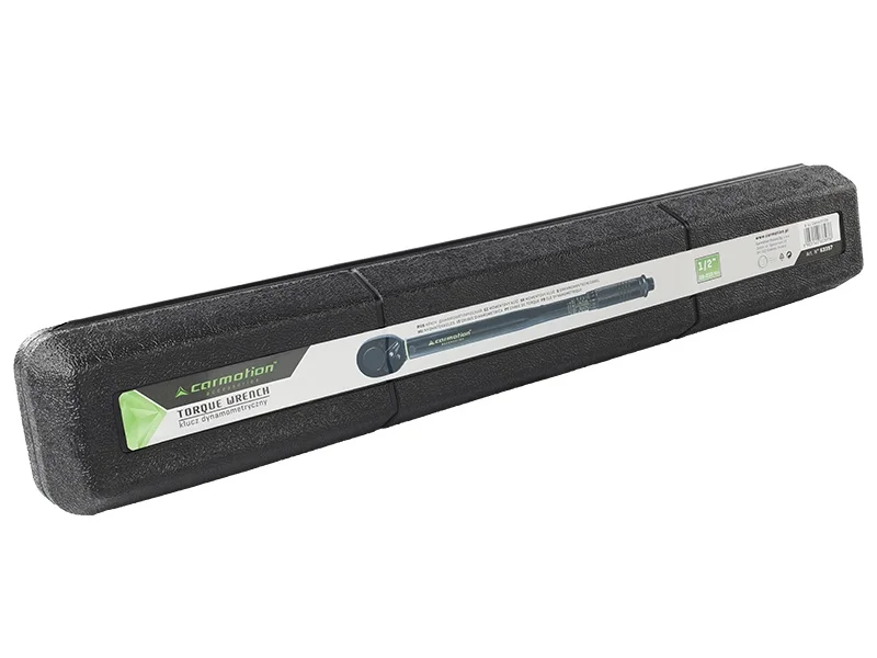 KLUCZ DYNAMOMETRYCZNY 28-210 NM 1/2" NASADKI 17 19 i 21 MM + PRZEDŁUŻKA 125mm CERTYFIKAT KALIBRACJI — ujęcie 10