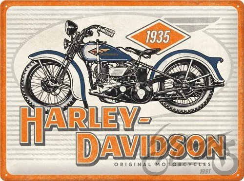 Tablica plakat 30 × 40 Harley-Davidson motor 23334