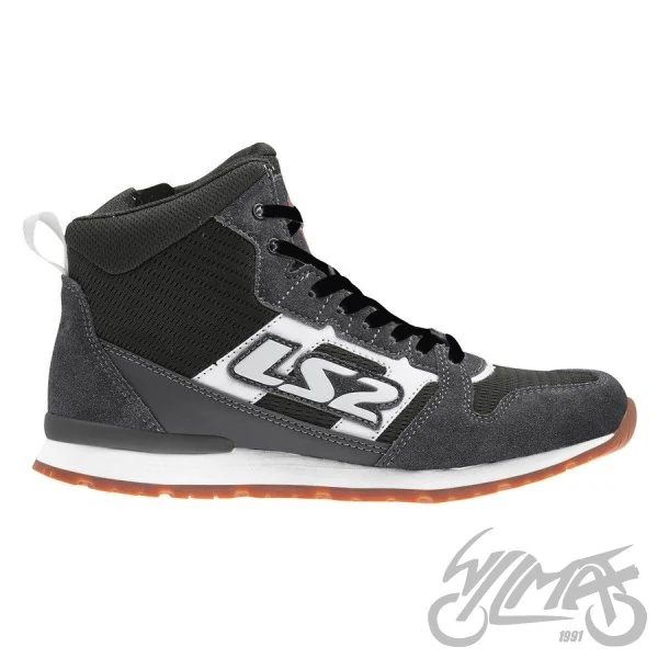 Buty motocyklowe damskie LS2 Nova — ciemnoszare, rozmiar 41 — ujęcie 2