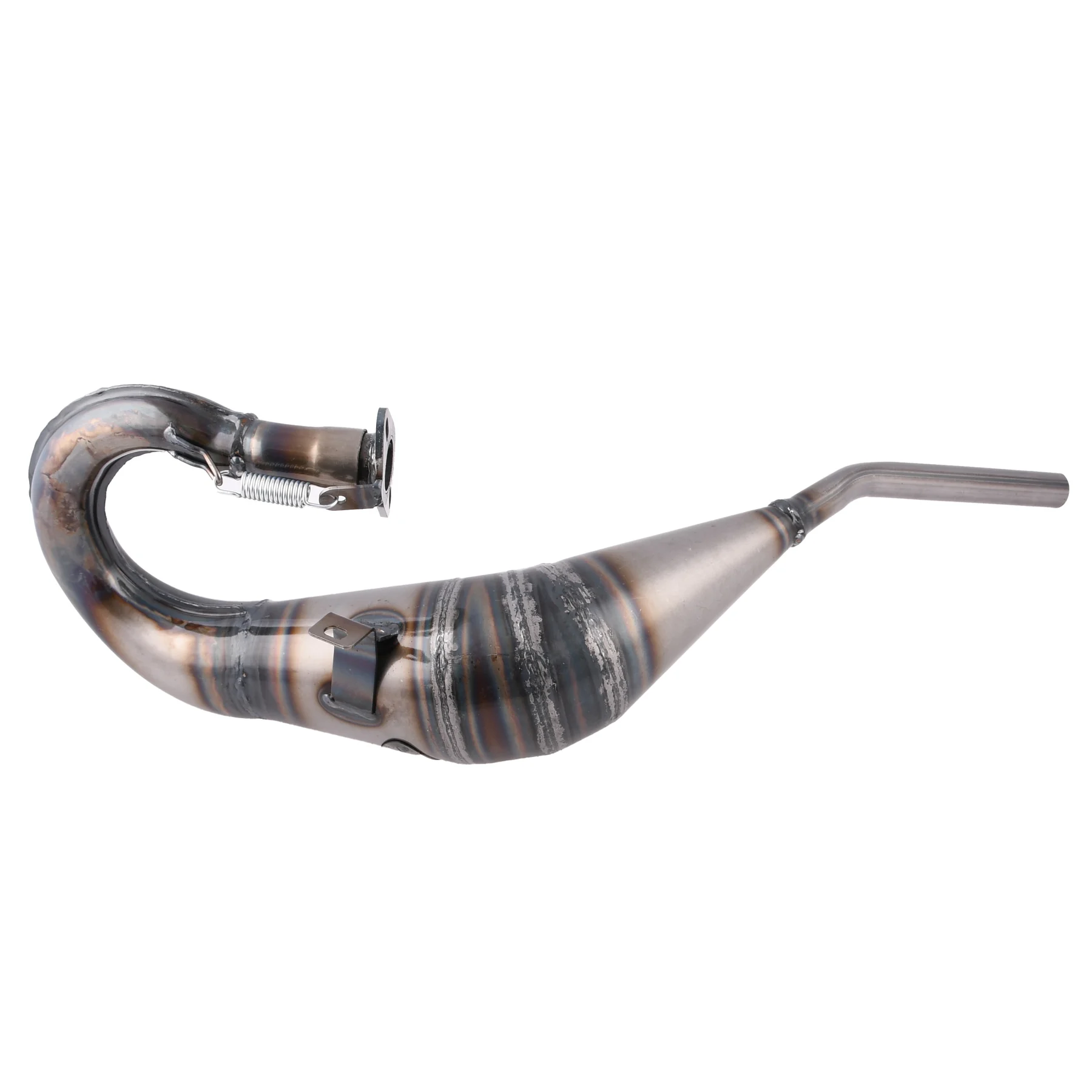 Wydech EVOK iron pipe Derbi Senda DRD 50 lewostronny 2006-2021 r. — ujęcie 3
