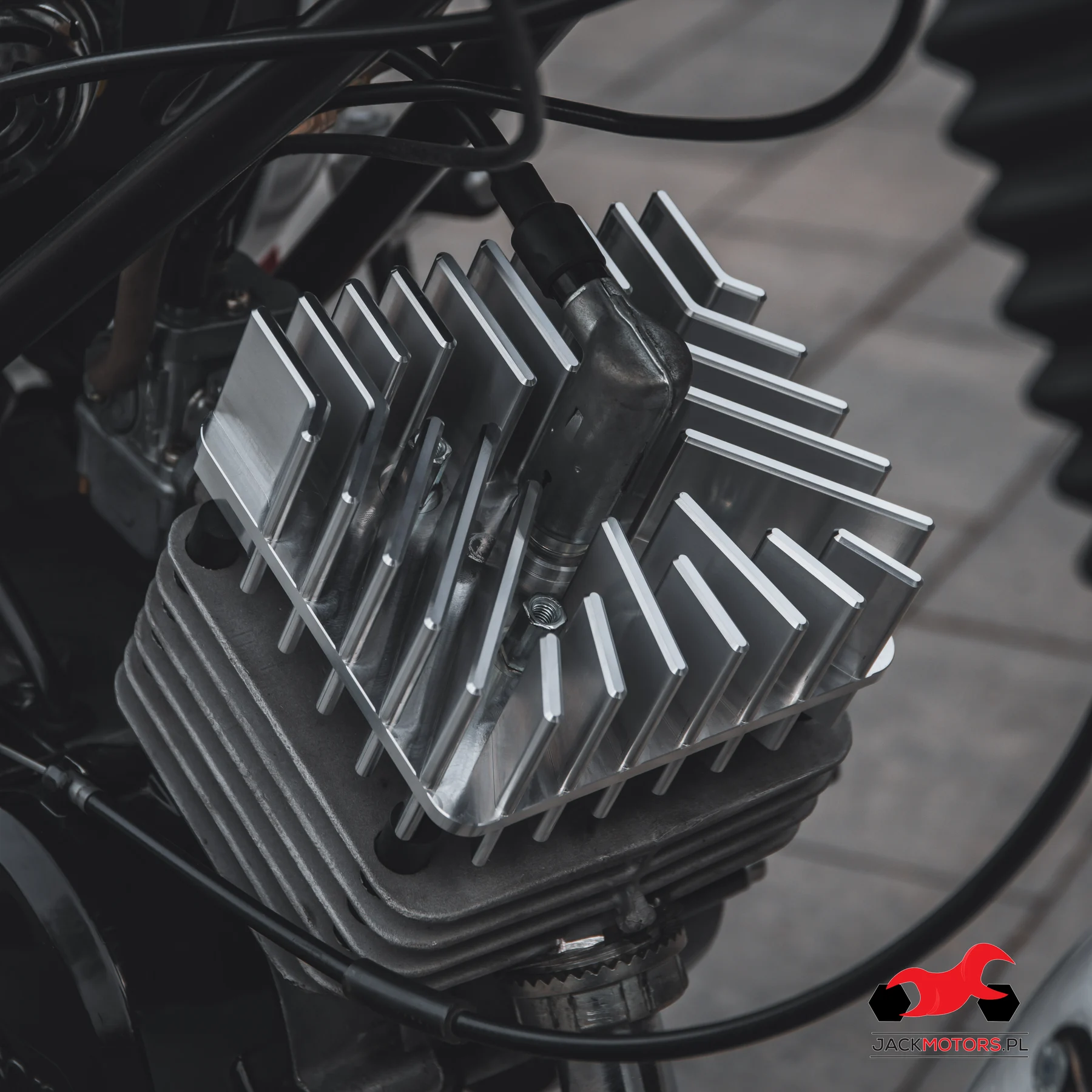 Głowica cylindra Simson S85 max cool CNC długi gwint DPR Performance — ujęcie 5