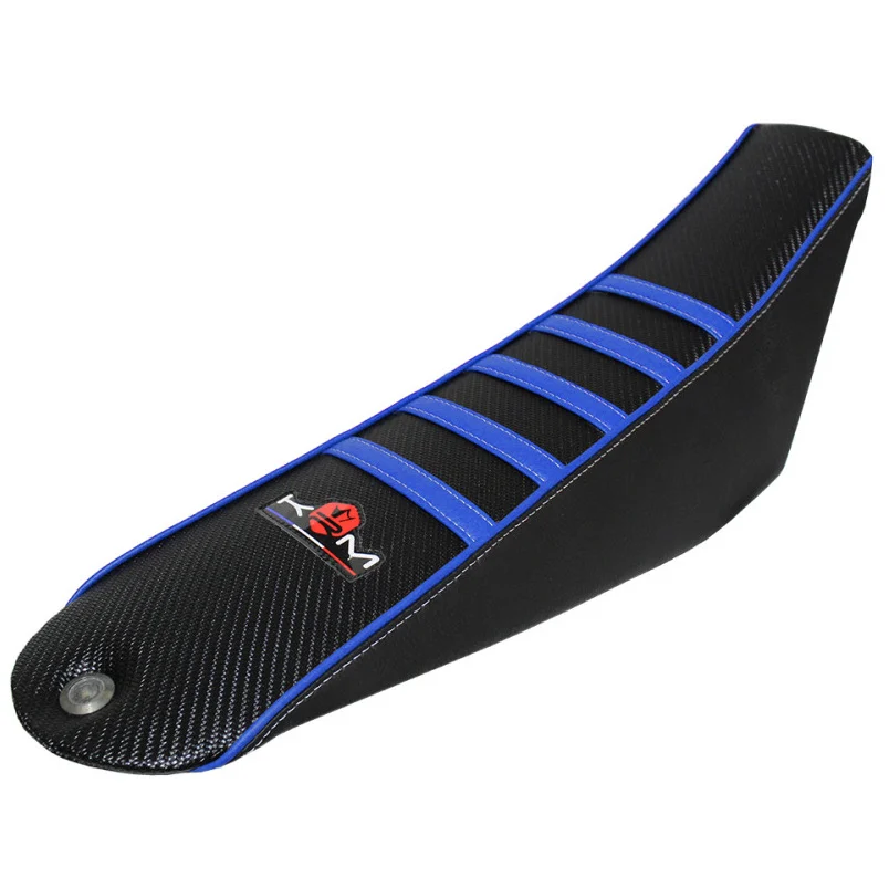 Pokrowiec siedzenia KRM Pro Ride czarno niebieski Beta 2011-2020 r. — ujęcie 1