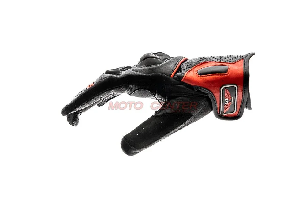 Rękawice skórzane krótkie Rypard CITY-X Red rozmiar 2XL — ujęcie 2