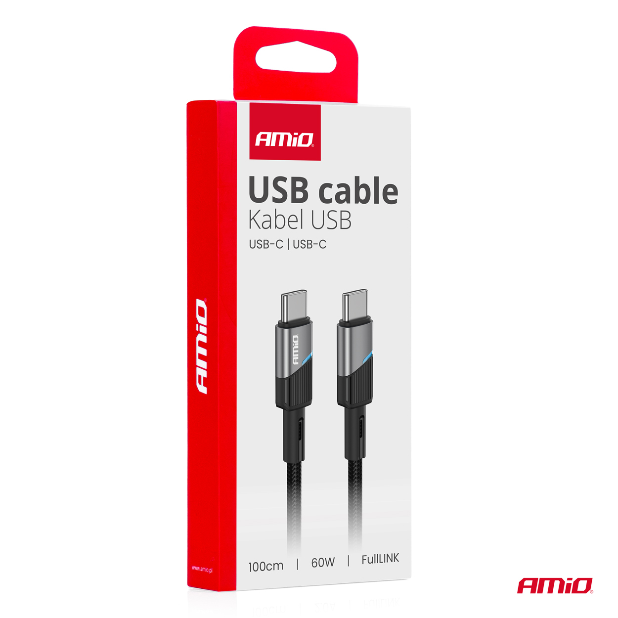 Kabel do ładowania USB-C - USB-C 60 W 100 cm FullLINK — ujęcie 4