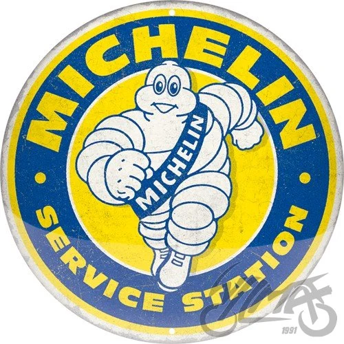 Plakat okrągły 35 cm Michelin service stat 25117 — ujęcie 1