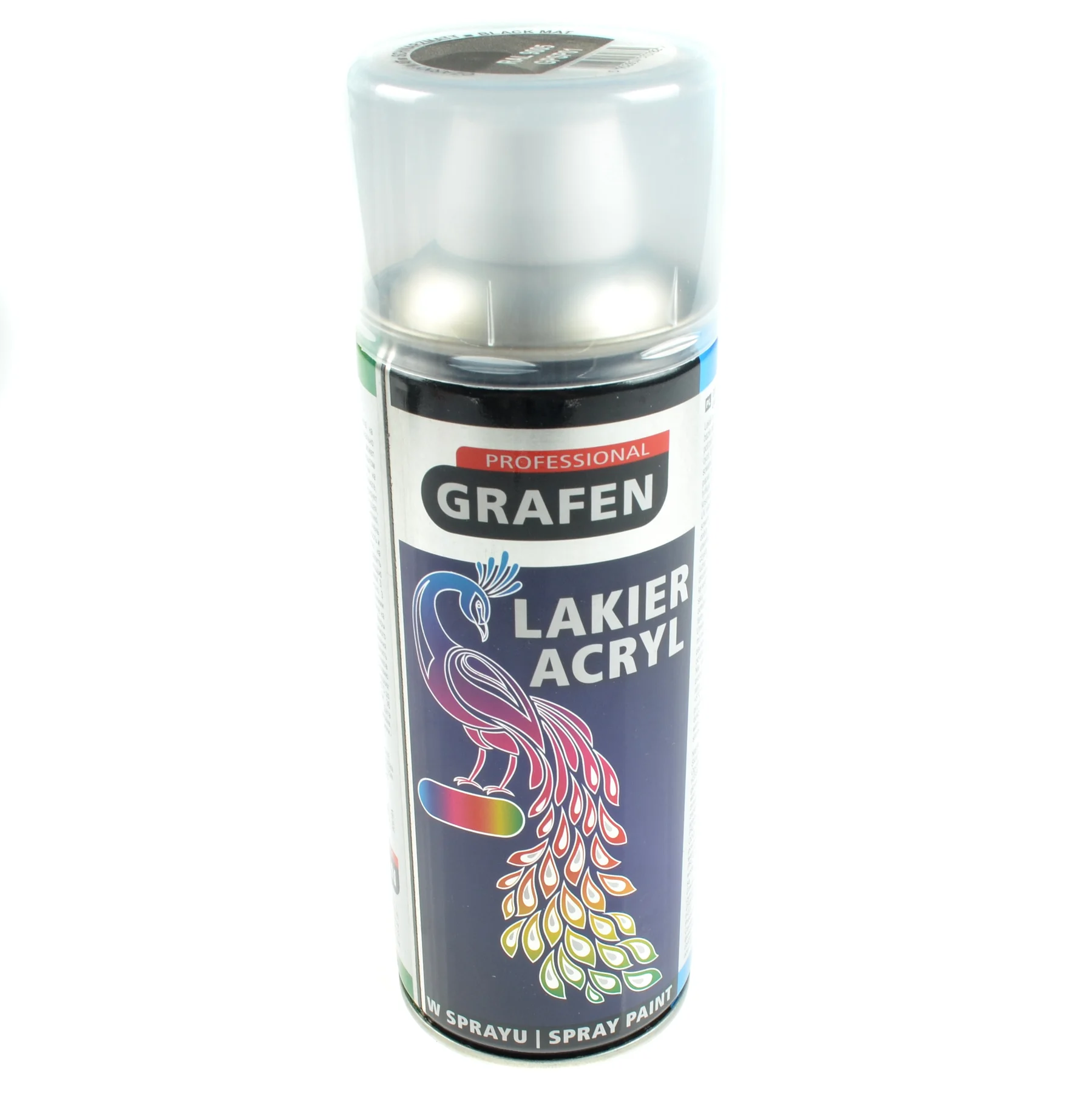 Grafen spray lakier uniwersalny czarny mat 400 ml — ujęcie 1