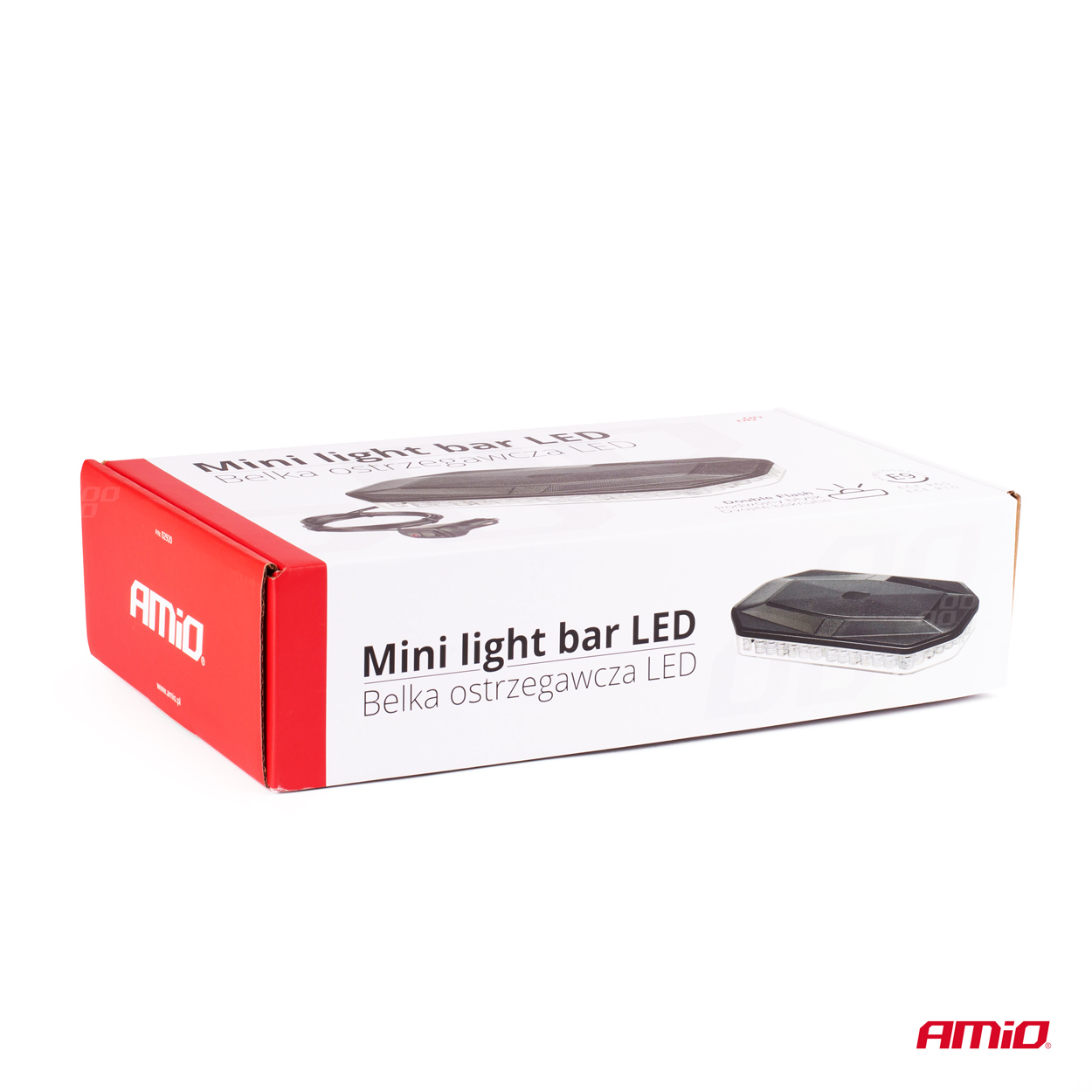 Belka ostrzegawcza LED WLB78 na magnes 293x171mm R65 R10 48LED 12-24V IP56 — ujęcie 8