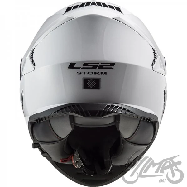 Kask LS2 FF800 Storm II Solid White — rozmiar XS — ujęcie 4