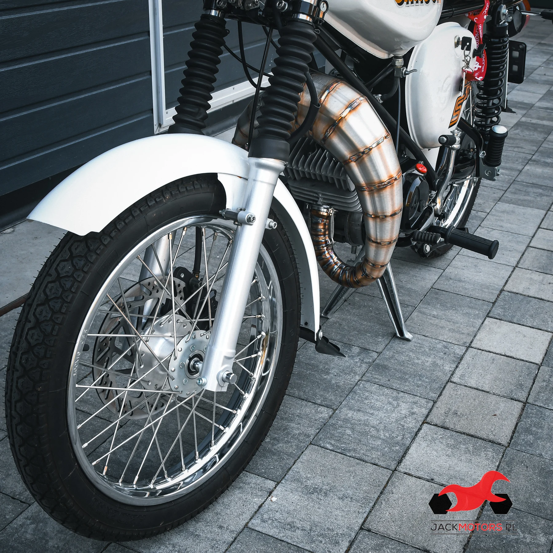 Tłumik Simson cross racing 85-110 cm³ DPR Performance · real carbon Evo (VM7450) — ujęcie 4