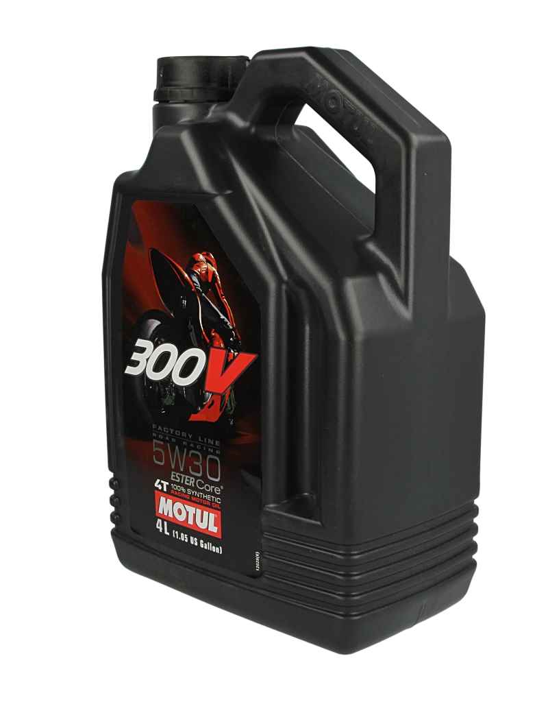 Olej 5W30 MOTUL 300 V factory line road 4T 4 l — ujęcie 6