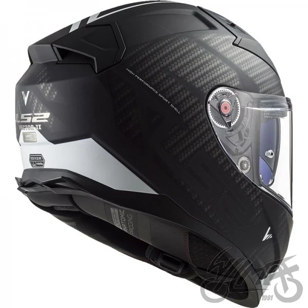 Kask LS2 FF811 Vector II Splitter Black Wh. — rozmiar M — ujęcie 5