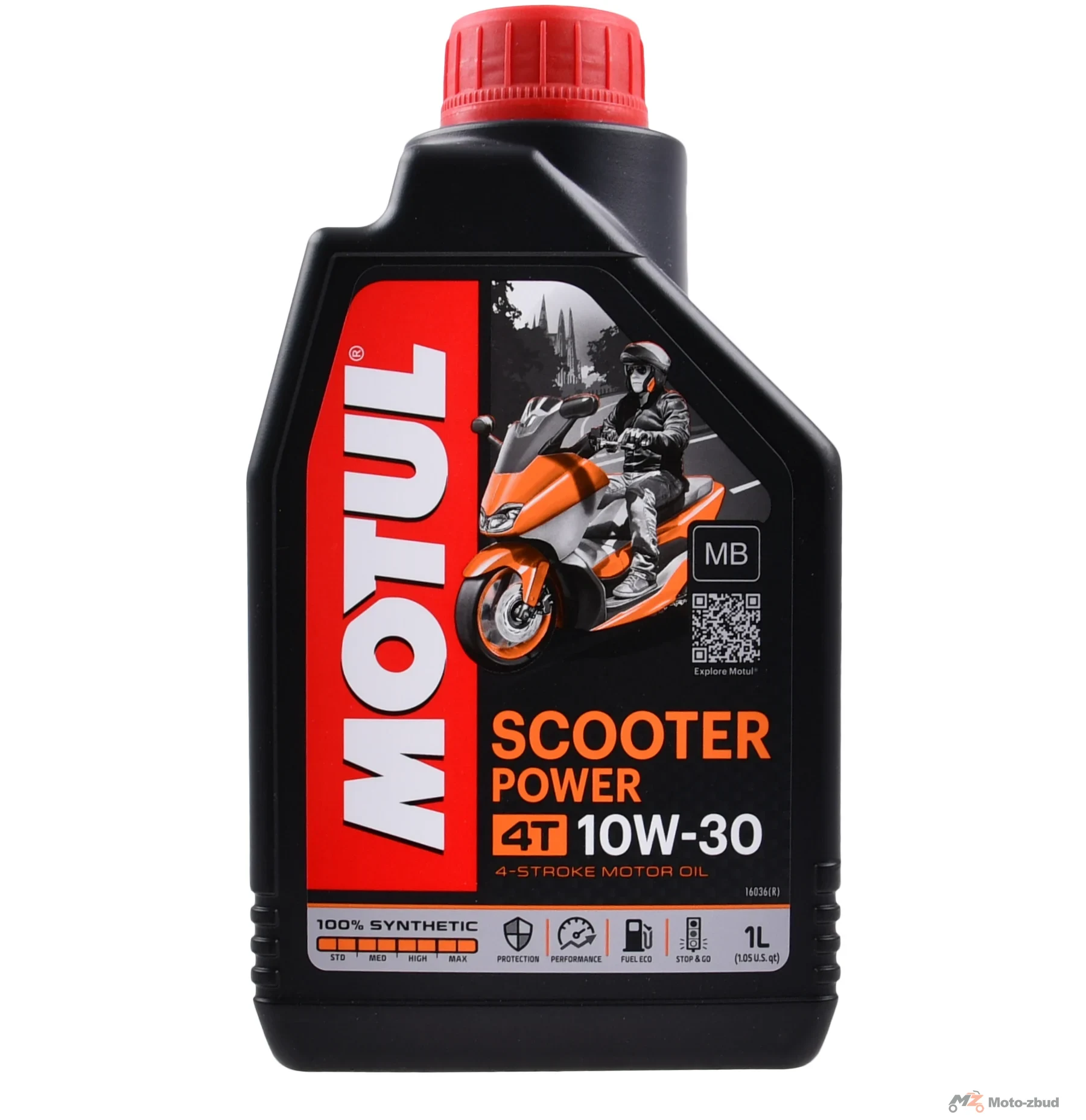 Olej Motul scooter power 4T mb 10W30 1 l